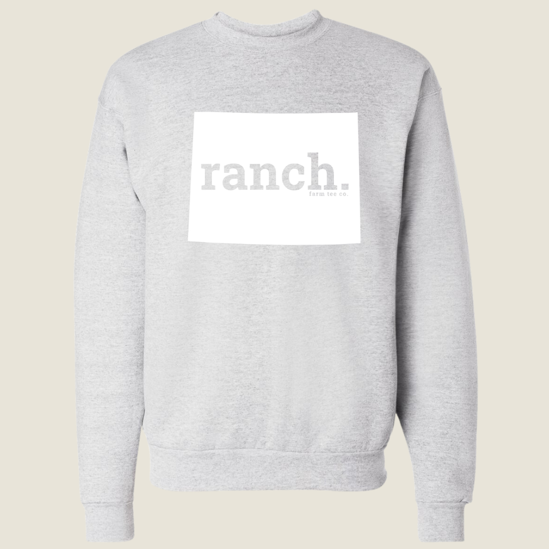 Wyoming RANCH Crewneck Sweatshirt