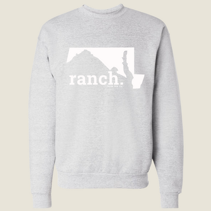 Maryland RANCH Crewneck Sweatshirt