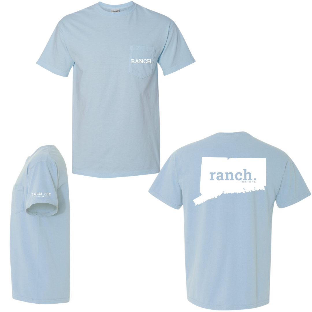 Connecticut RANCH Pocket Tee