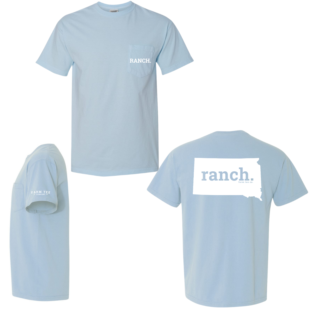 South Dakota RANCH Pocket Tee