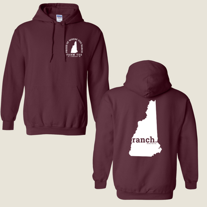 New Hampshire RANCH Casual Hoodie