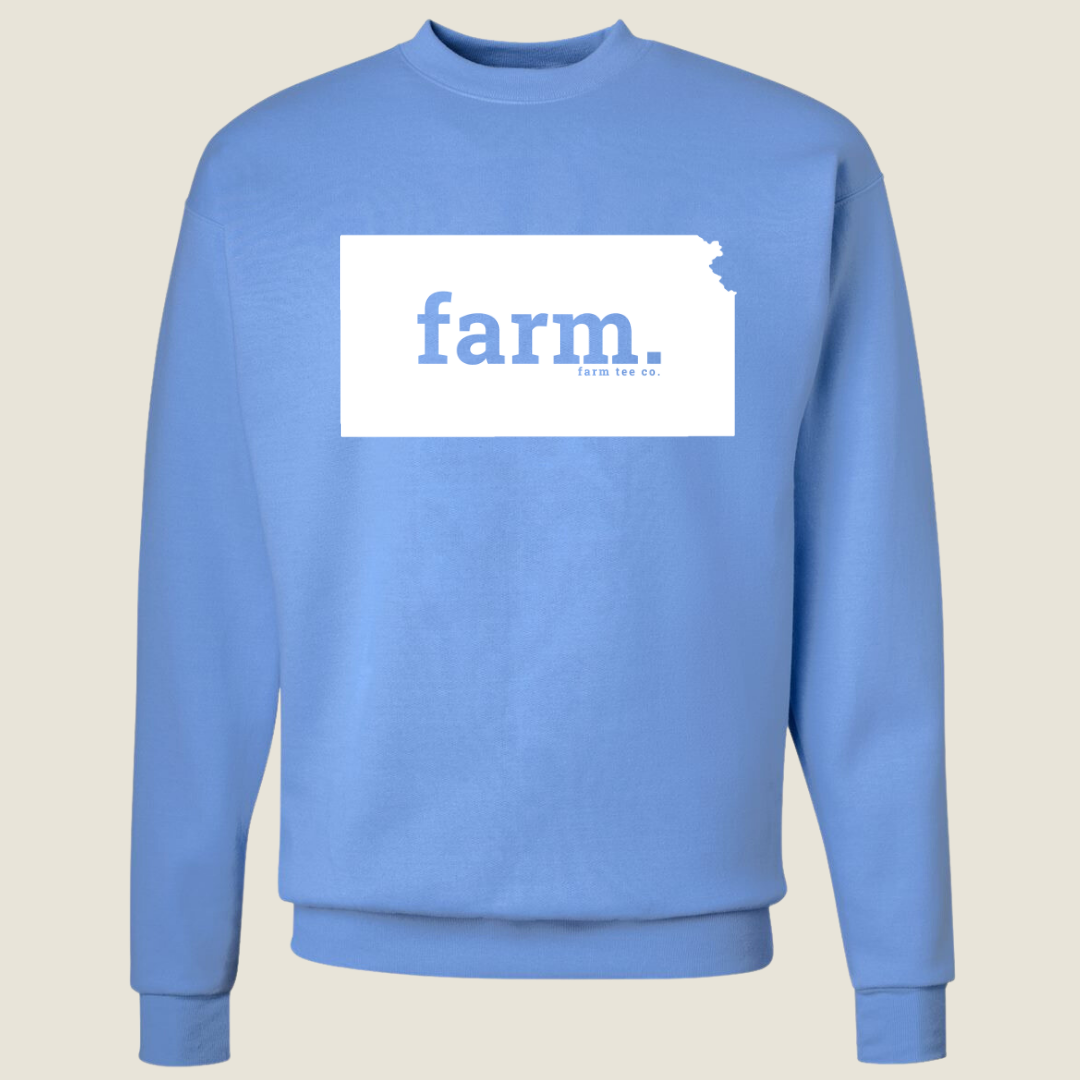 Kansas FARM Crewneck Sweatshirt