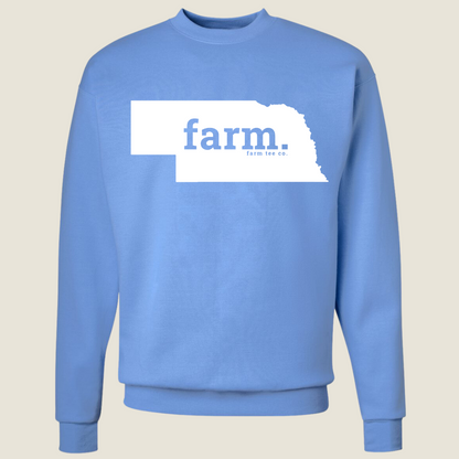 Nebraska FARM Crewneck Sweatshirt