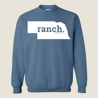 Nebraska RANCH Crewneck Sweatshirt