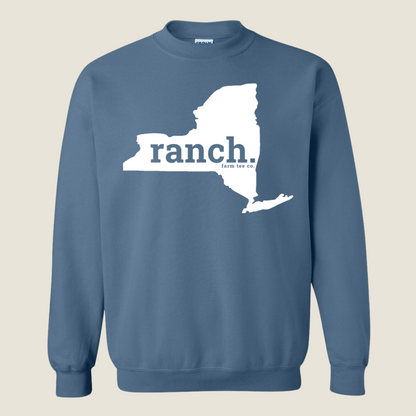 New York RANCH Crewneck Sweatshirt