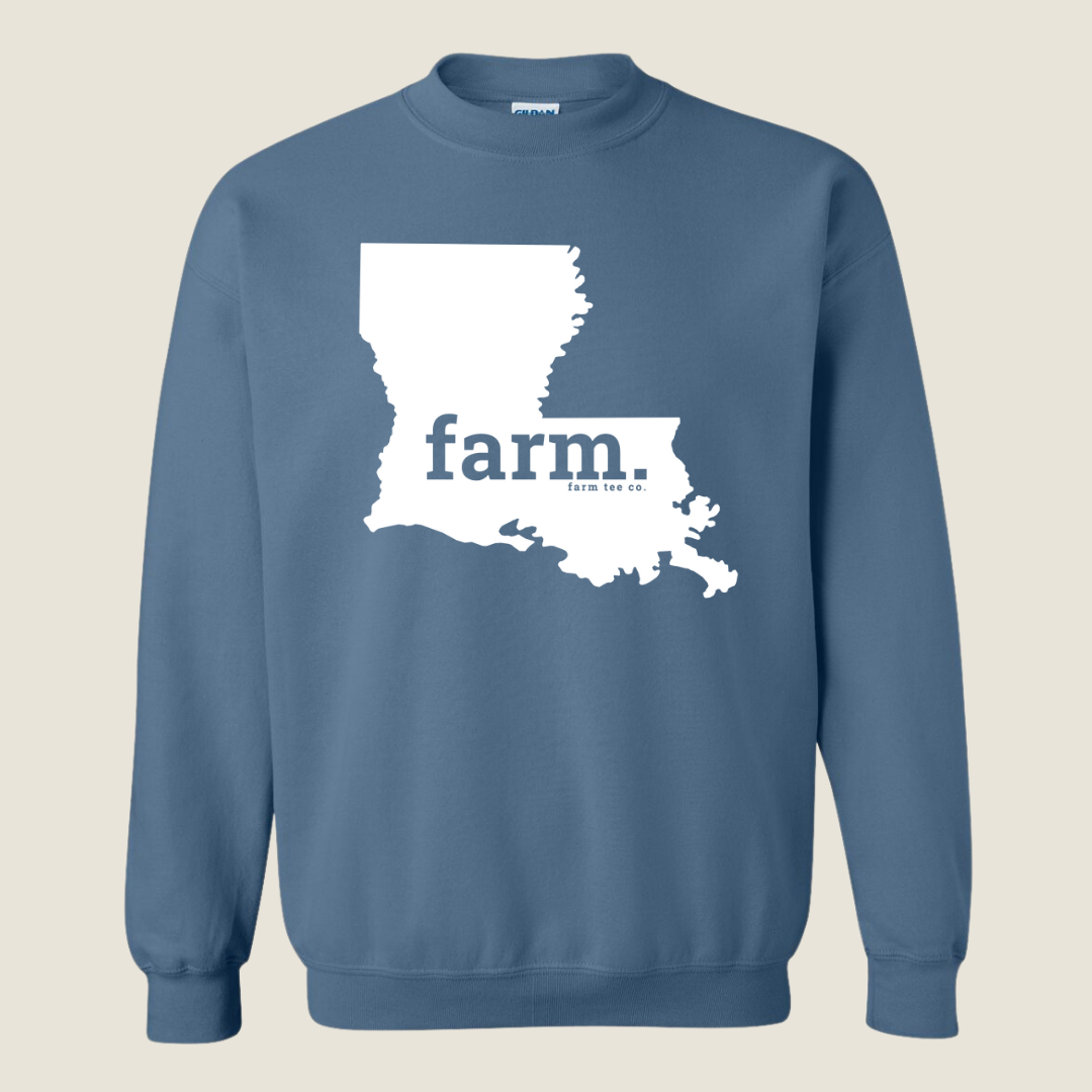 Louisiana FARM Crewneck Sweatshirt