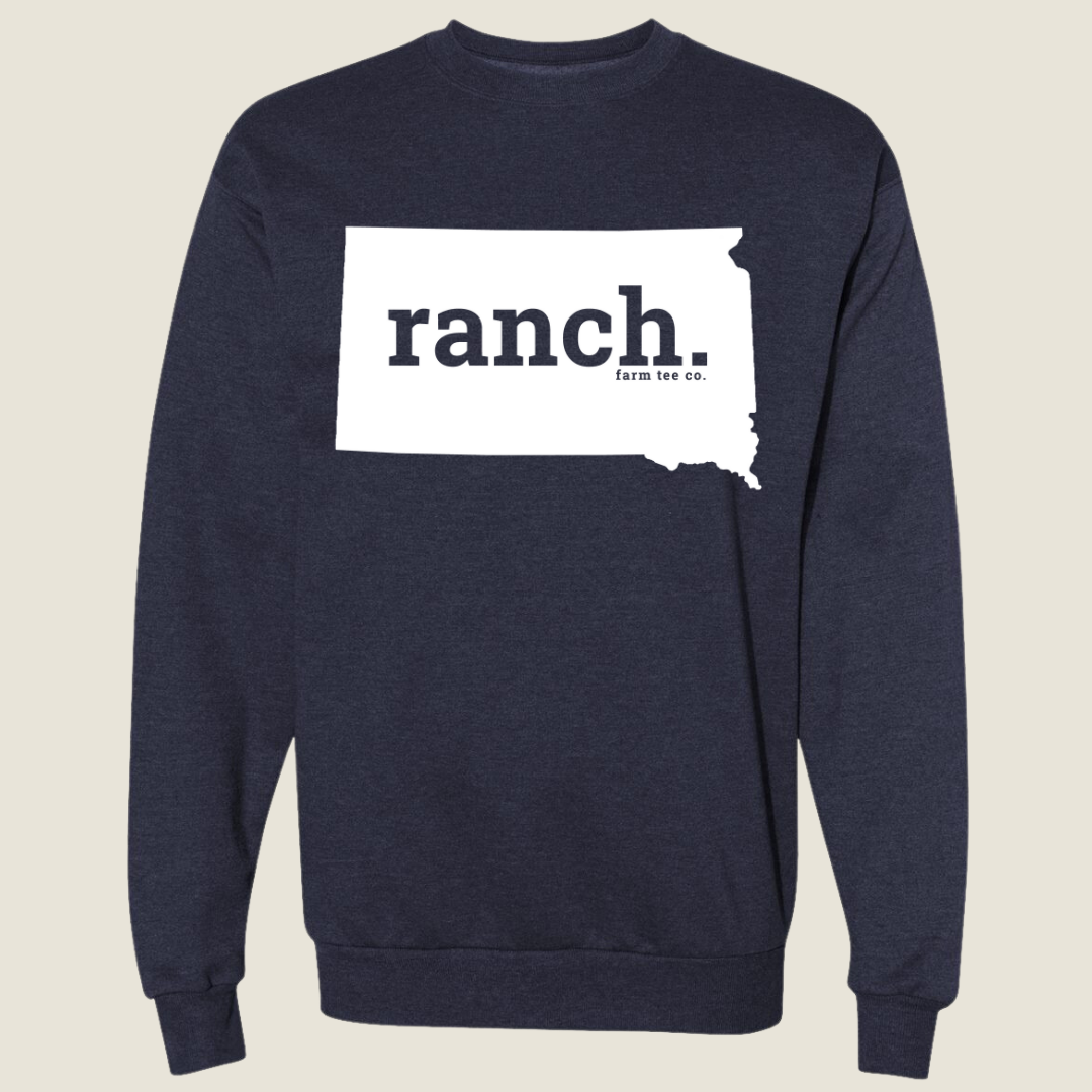 South Dakota RANCH Crewneck Sweatshirt