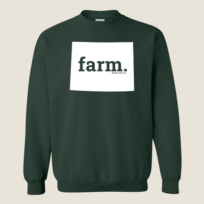 Wyoming FARM Crewneck Sweatshirt
