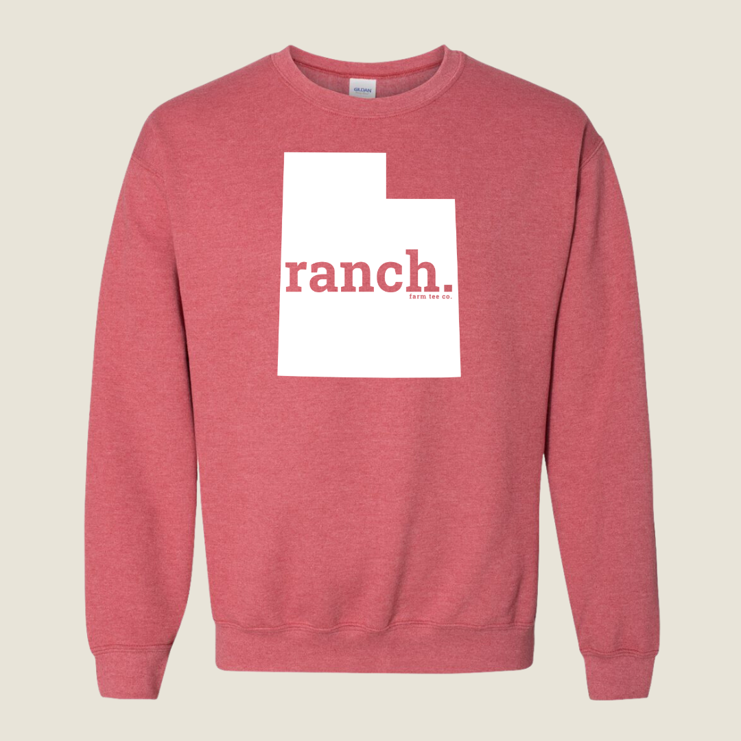 Utah RANCH Crewneck Sweatshirt