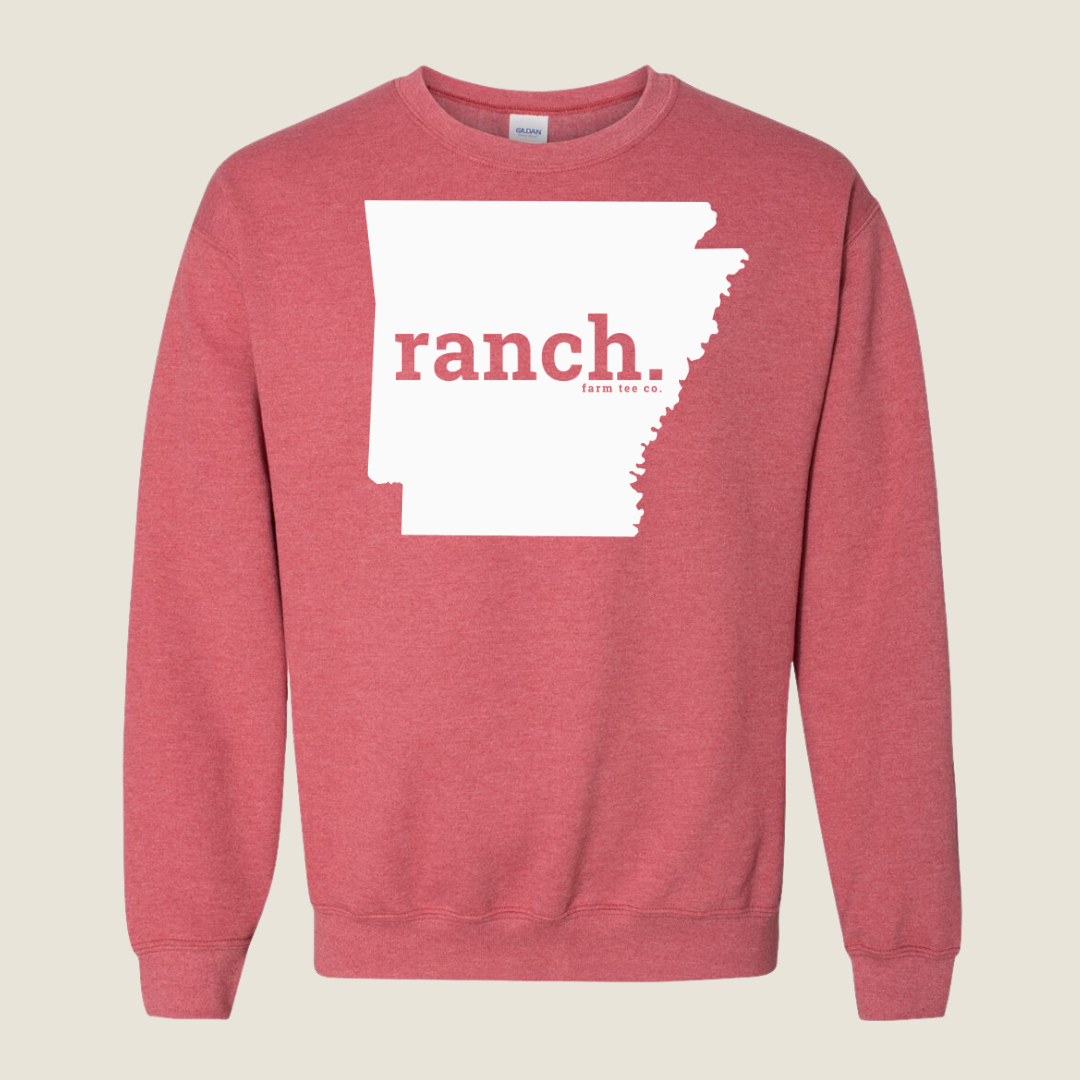 Arkansas RANCH Crewneck Sweatshirt
