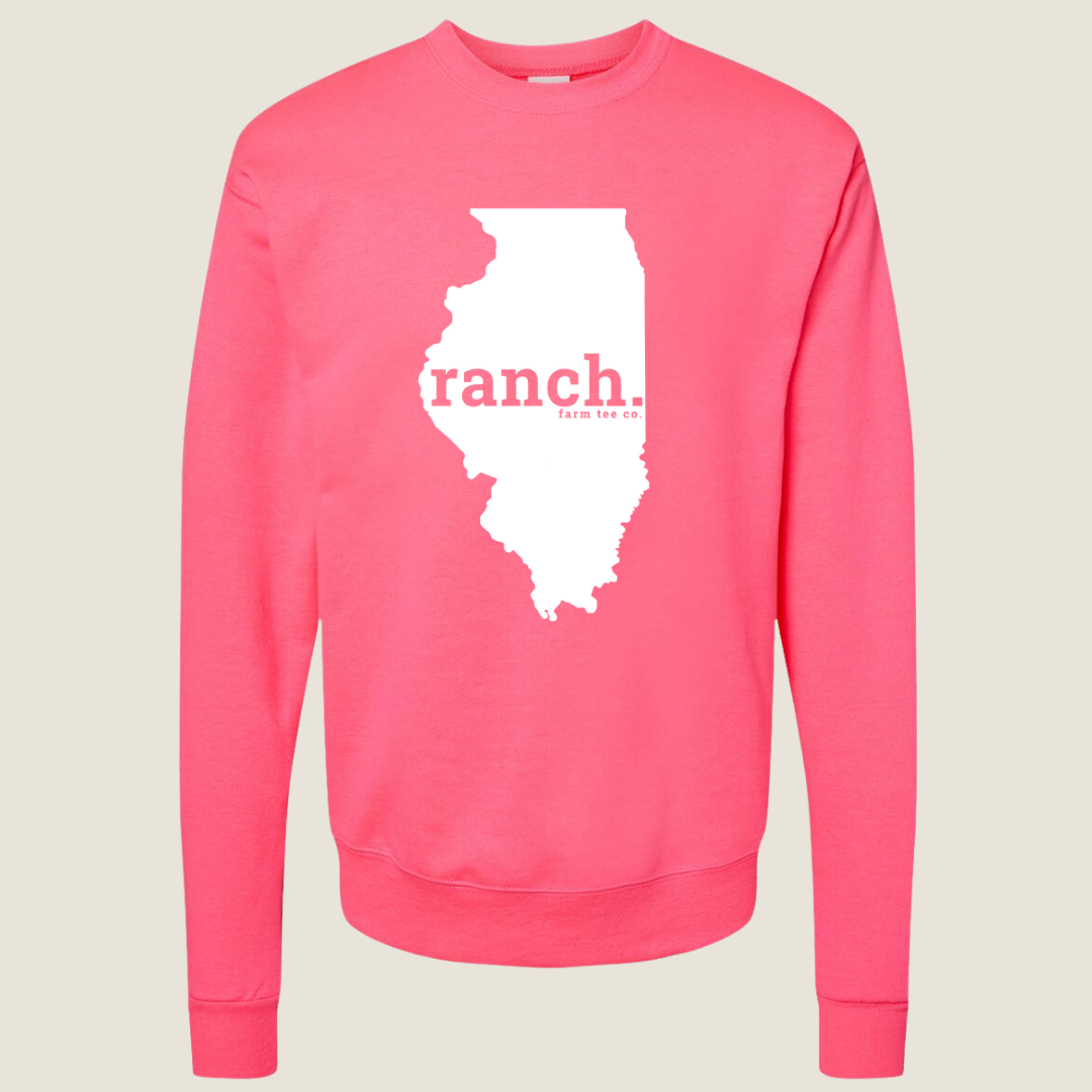 Illinois RANCH Crewneck Sweatshirt