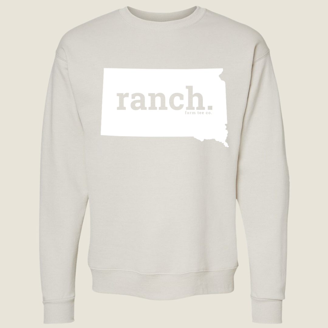 South Dakota RANCH Crewneck Sweatshirt