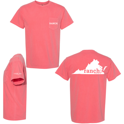 Virginia RANCH Pocket Tee