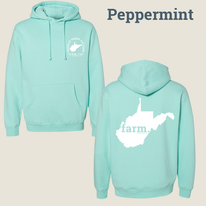 West Virginia FARM Casual Hoodie