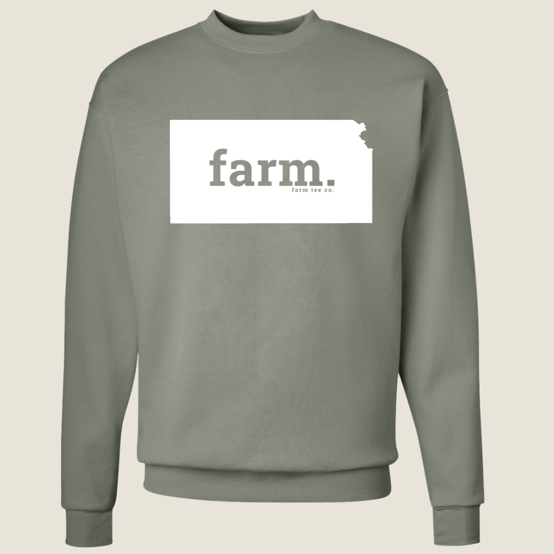 Kansas FARM Crewneck Sweatshirt