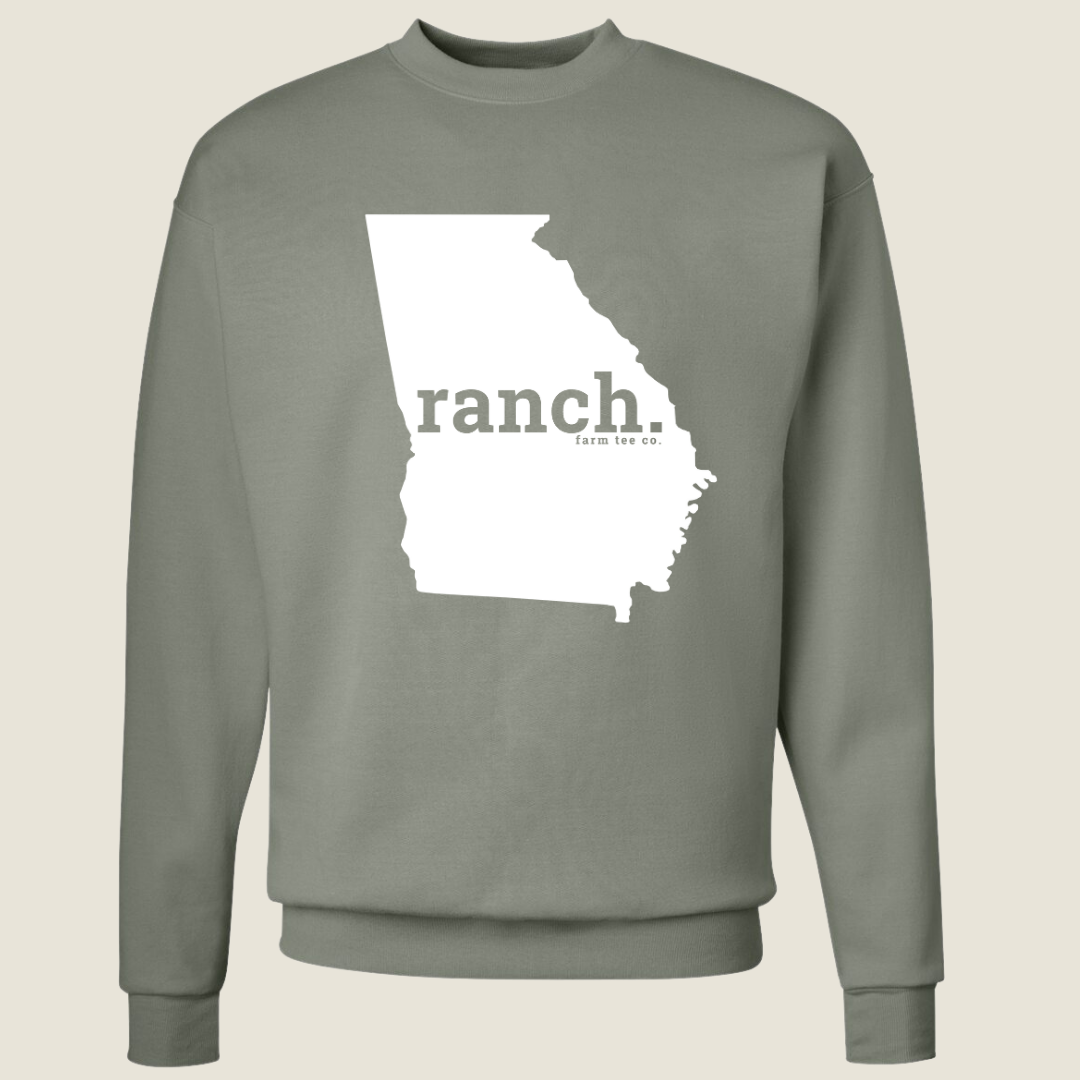 Georgia RANCH Crewneck Sweatshirt