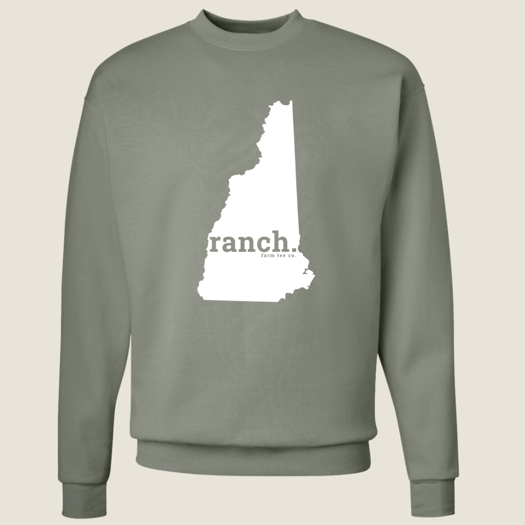 New Hampshire RANCH Crewneck Sweatshirt