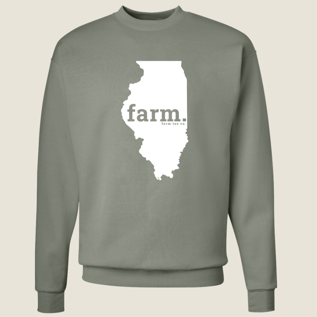 Illinois FARM Crewneck Sweatshirt