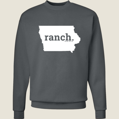 Iowa RANCH Crewneck Sweatshirt