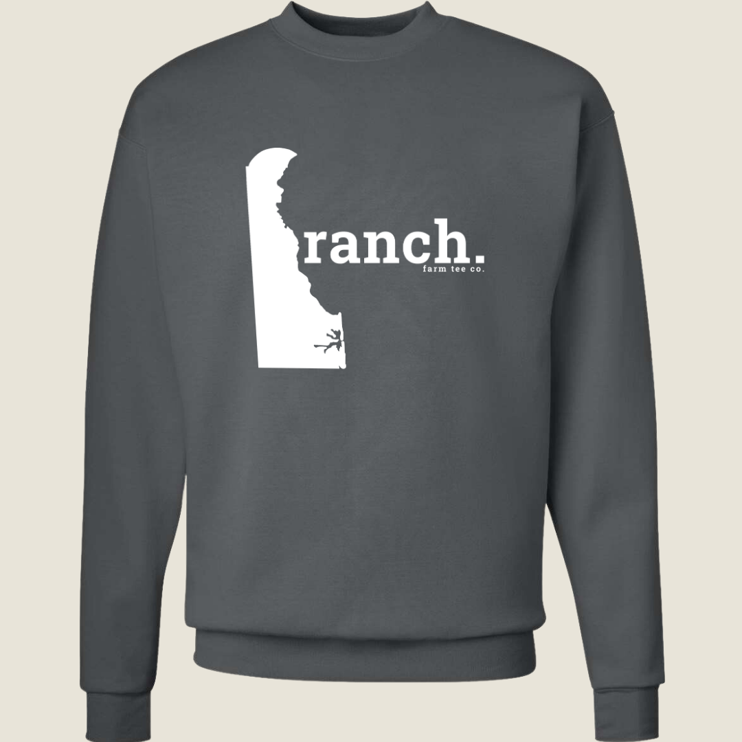 Delaware RANCH Crewneck Sweatshirt