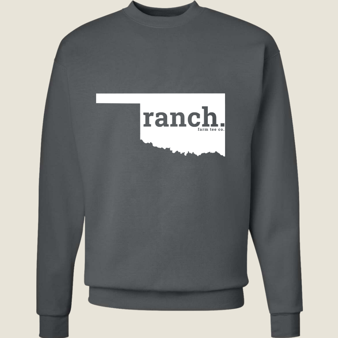 Oklahoma RANCH Crewneck Sweatshirt