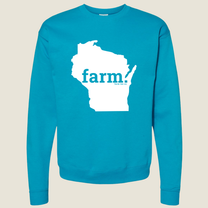 Wisconsin FARM Crewneck Sweatshirt