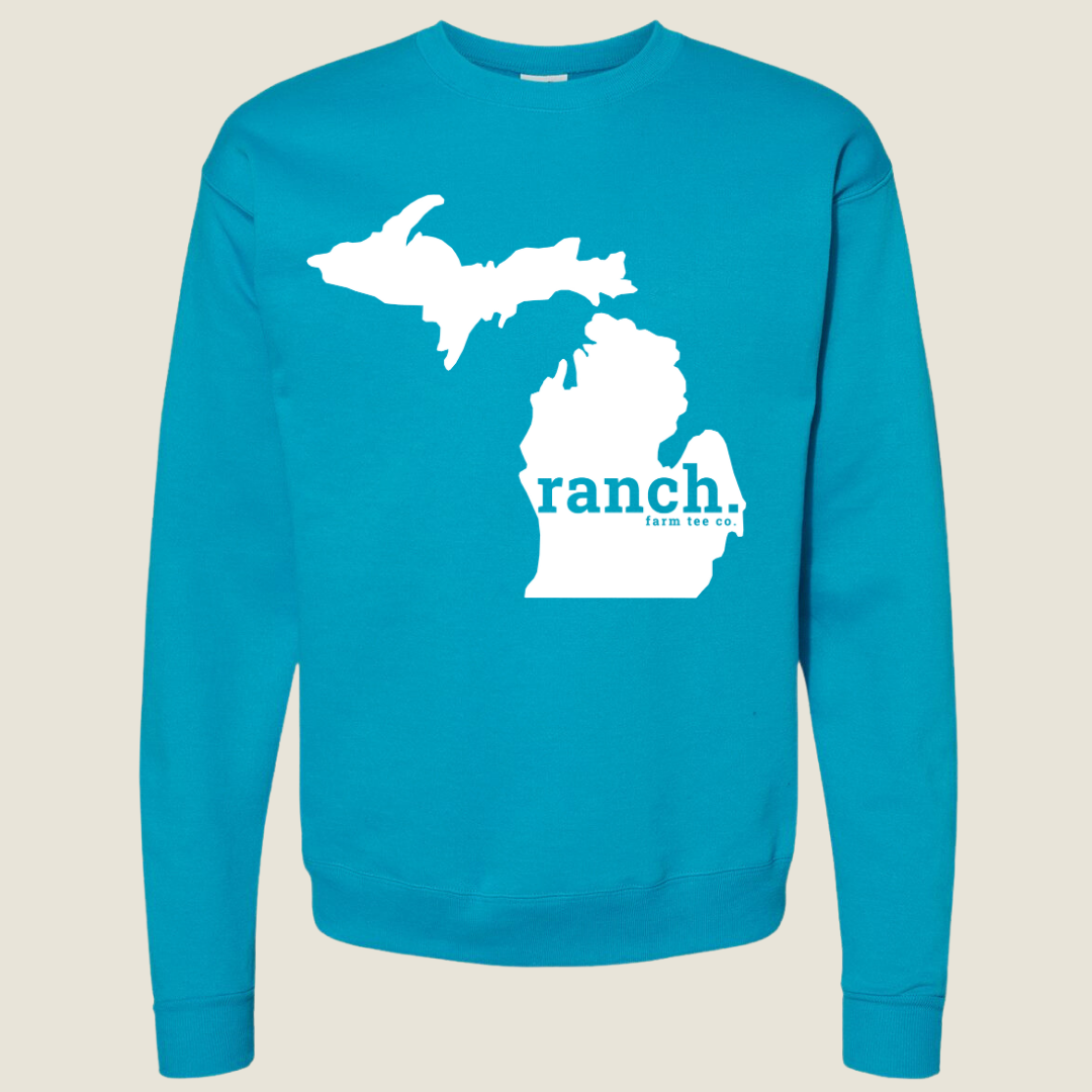 Michigan RANCH Crewneck Sweatshirt