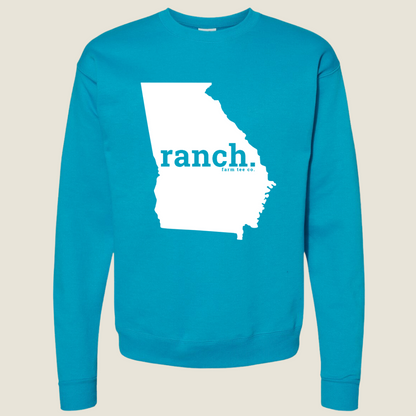 Georgia RANCH Crewneck Sweatshirt