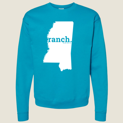 Mississippi RANCH Crewneck Sweatshirt