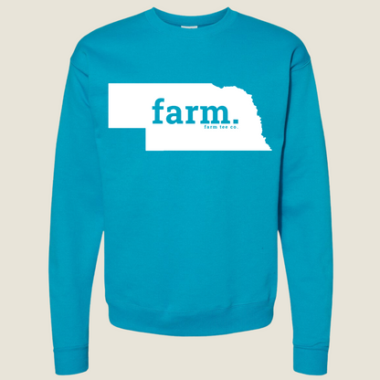 Nebraska FARM Crewneck Sweatshirt