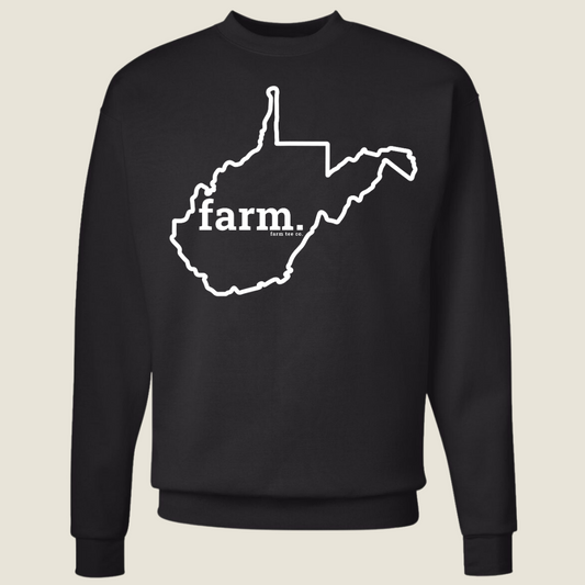 West Virginia FARM Puff Sweatshirt
