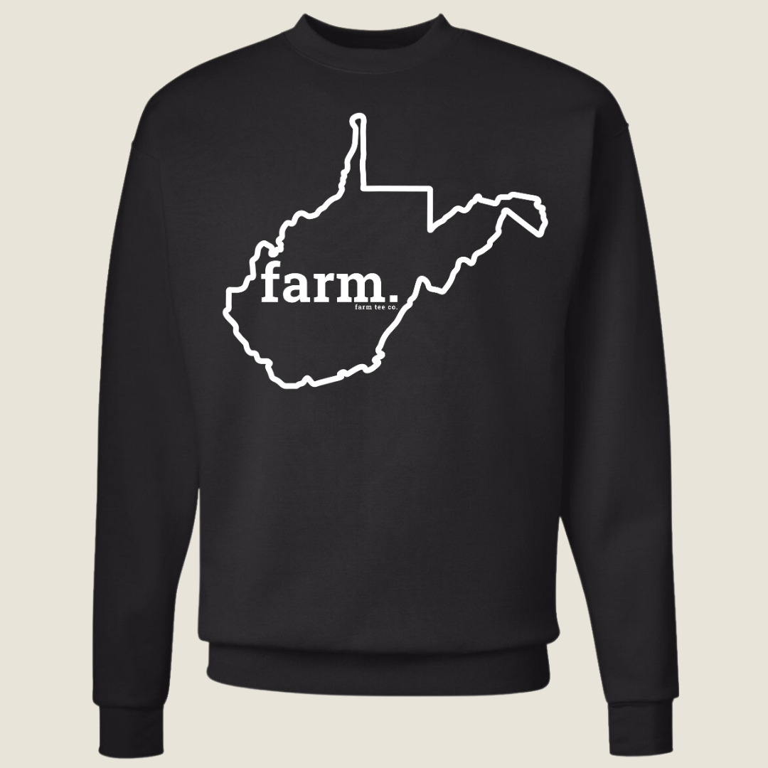 West Virginia FARM Puff Sweatshirt