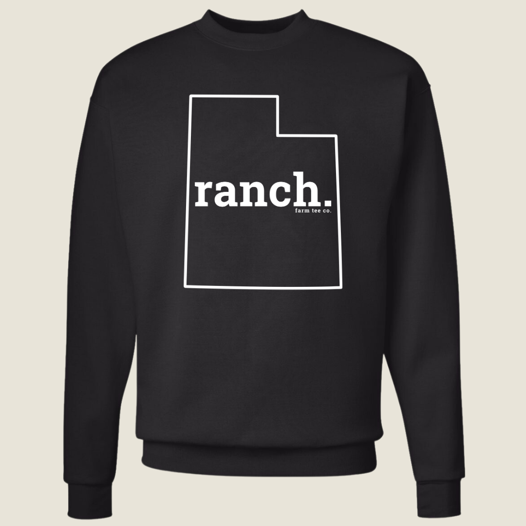 Utah RANCH Puff Sweatshirt