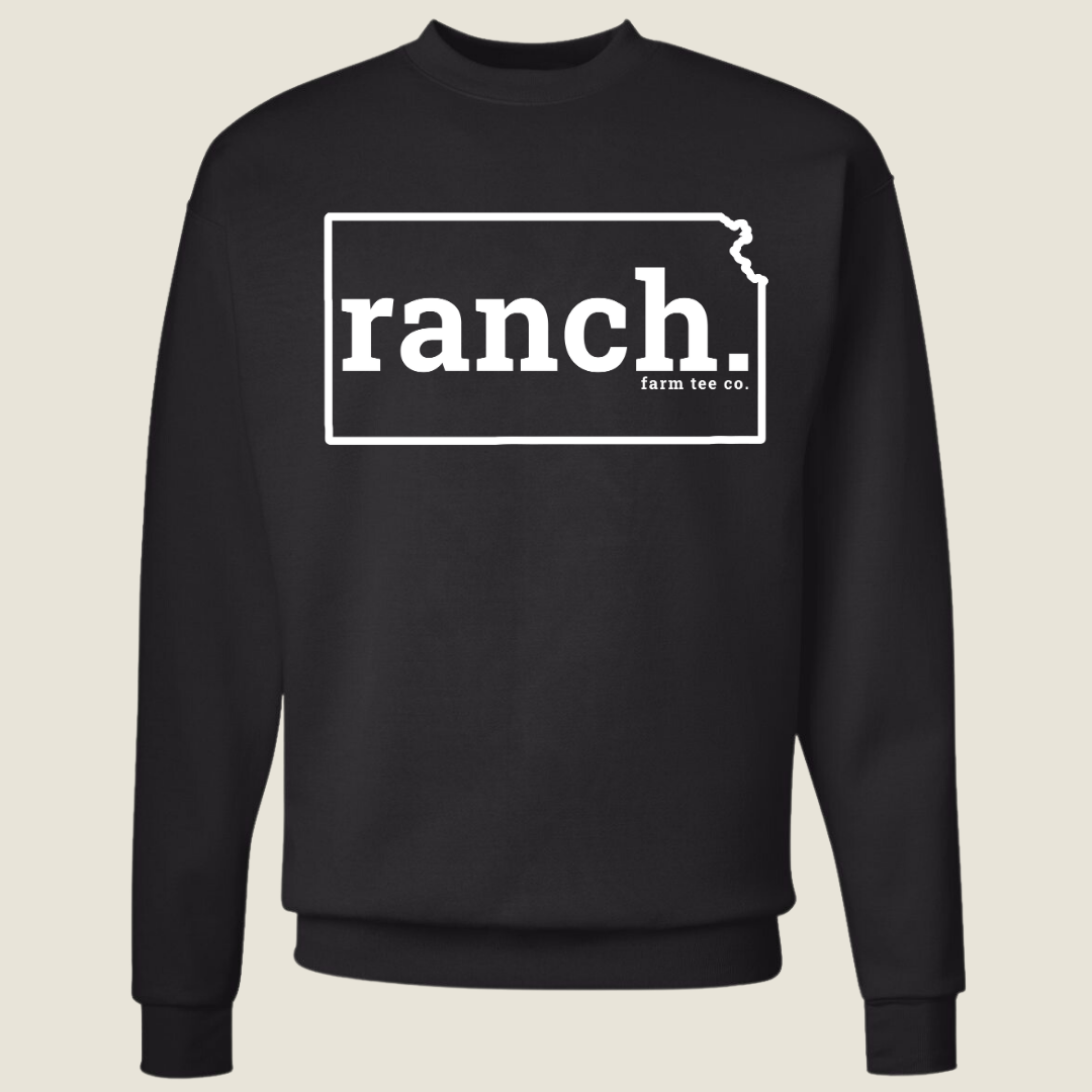 Kansas RANCH Puff Sweatshirt