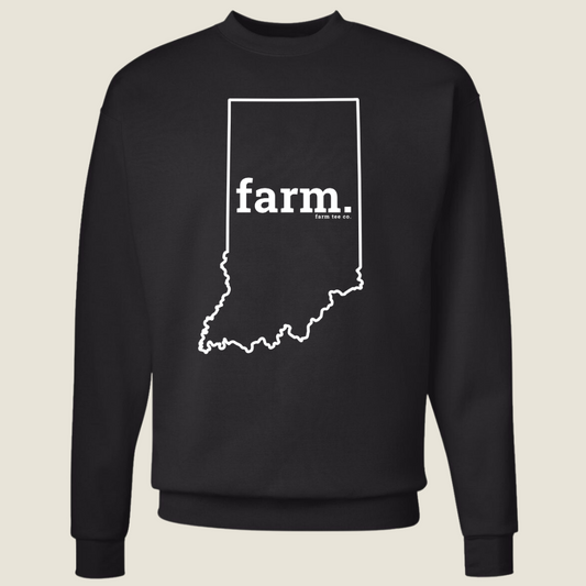 Indiana FARM Puff Sweatshirt