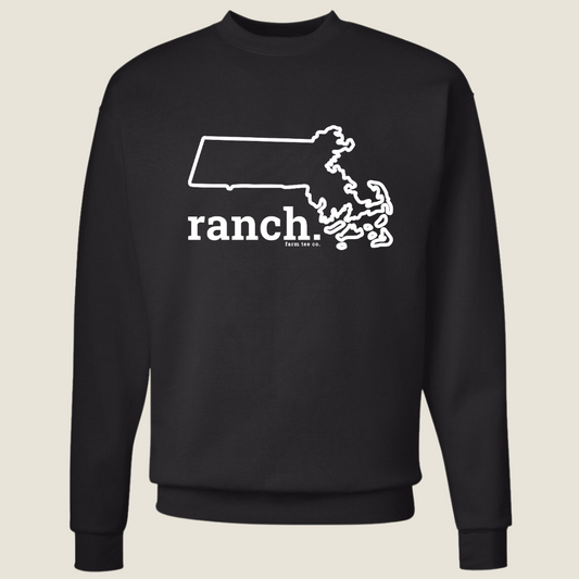 Massachusetts RANCH Puff Sweatshirt