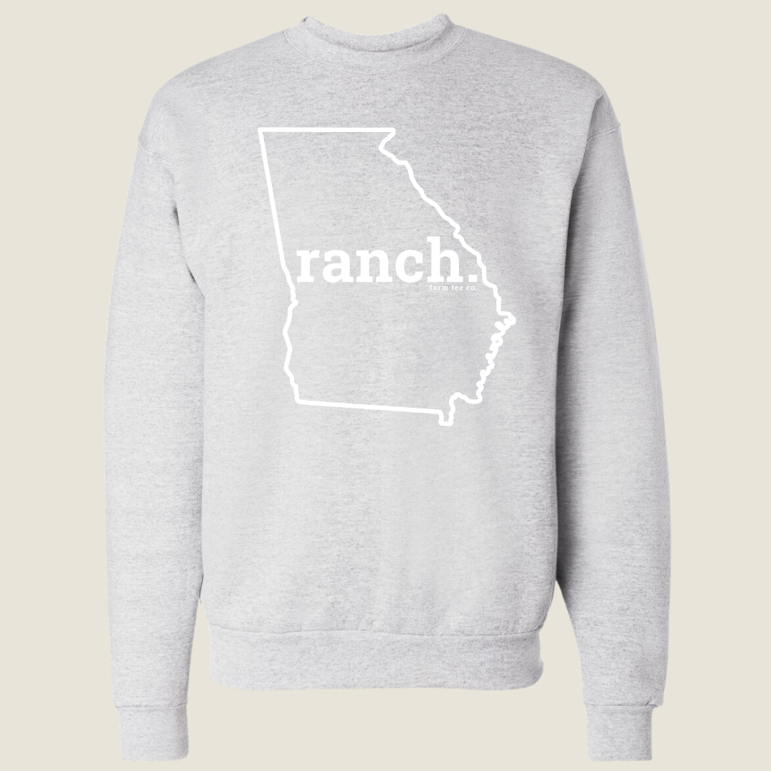 Georgia RANCH Puff Sweatshirt