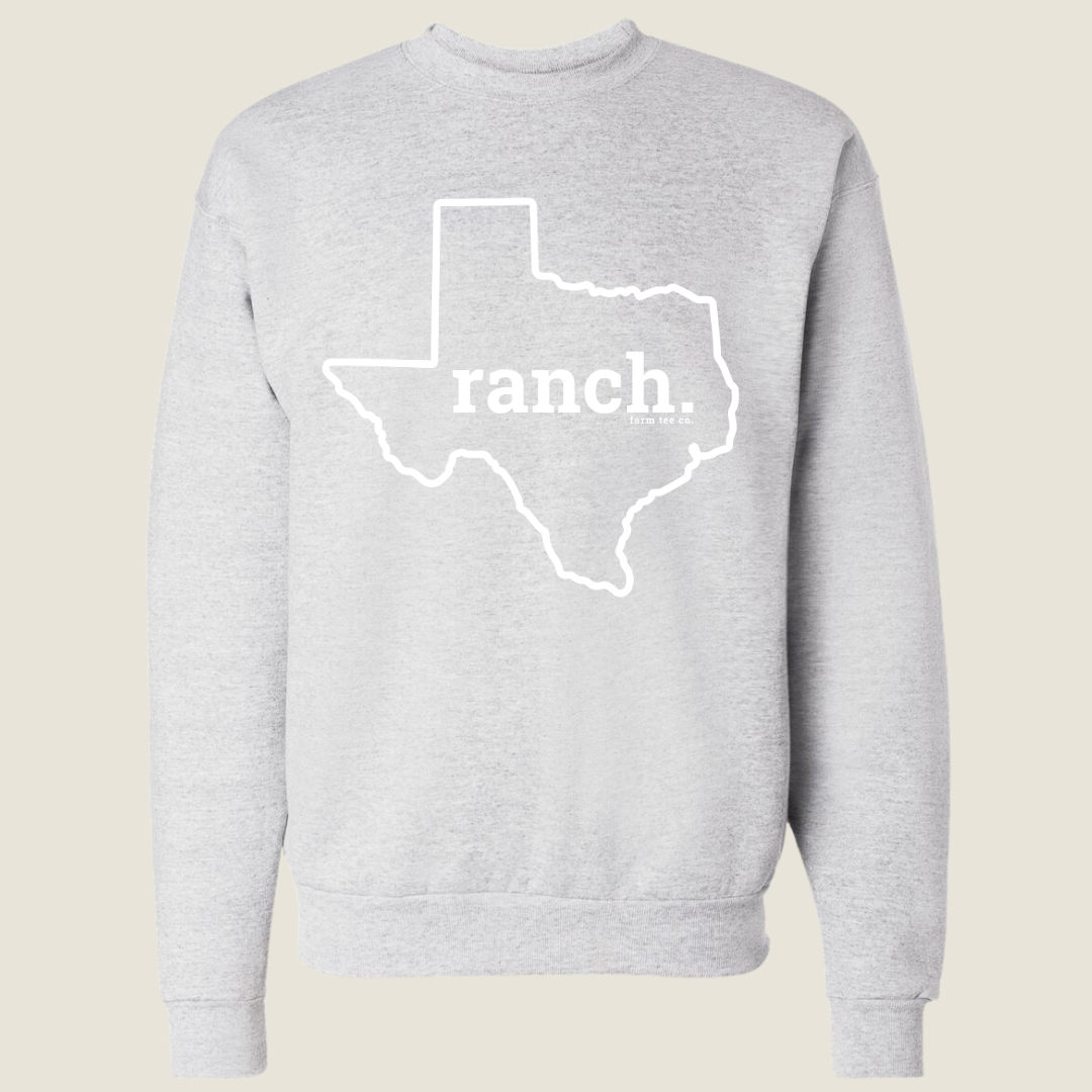 Texas RANCH Puff Sweatshirt