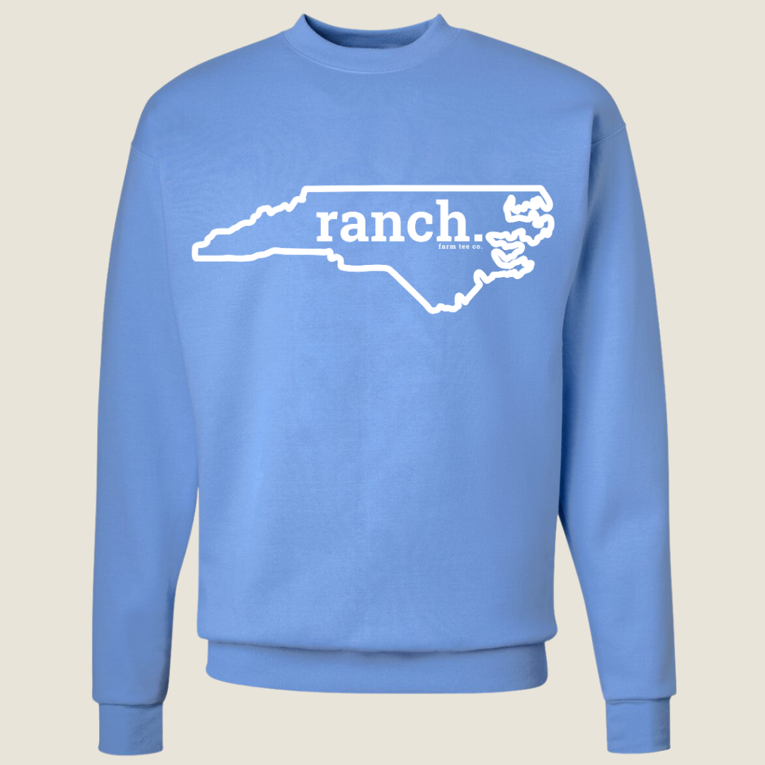 North Carolina RANCH Puff Sweatshirt