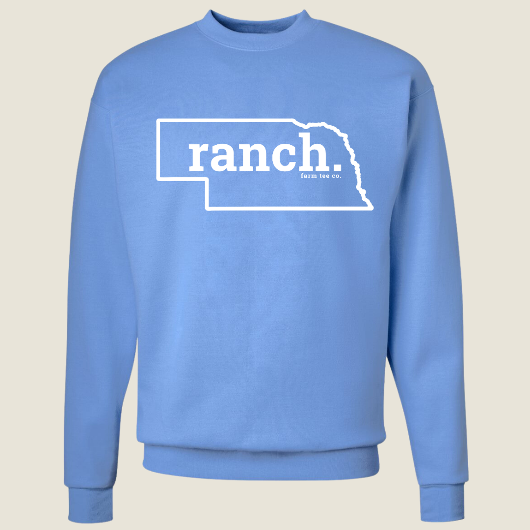 Nebraska RANCH Puff Sweatshirt
