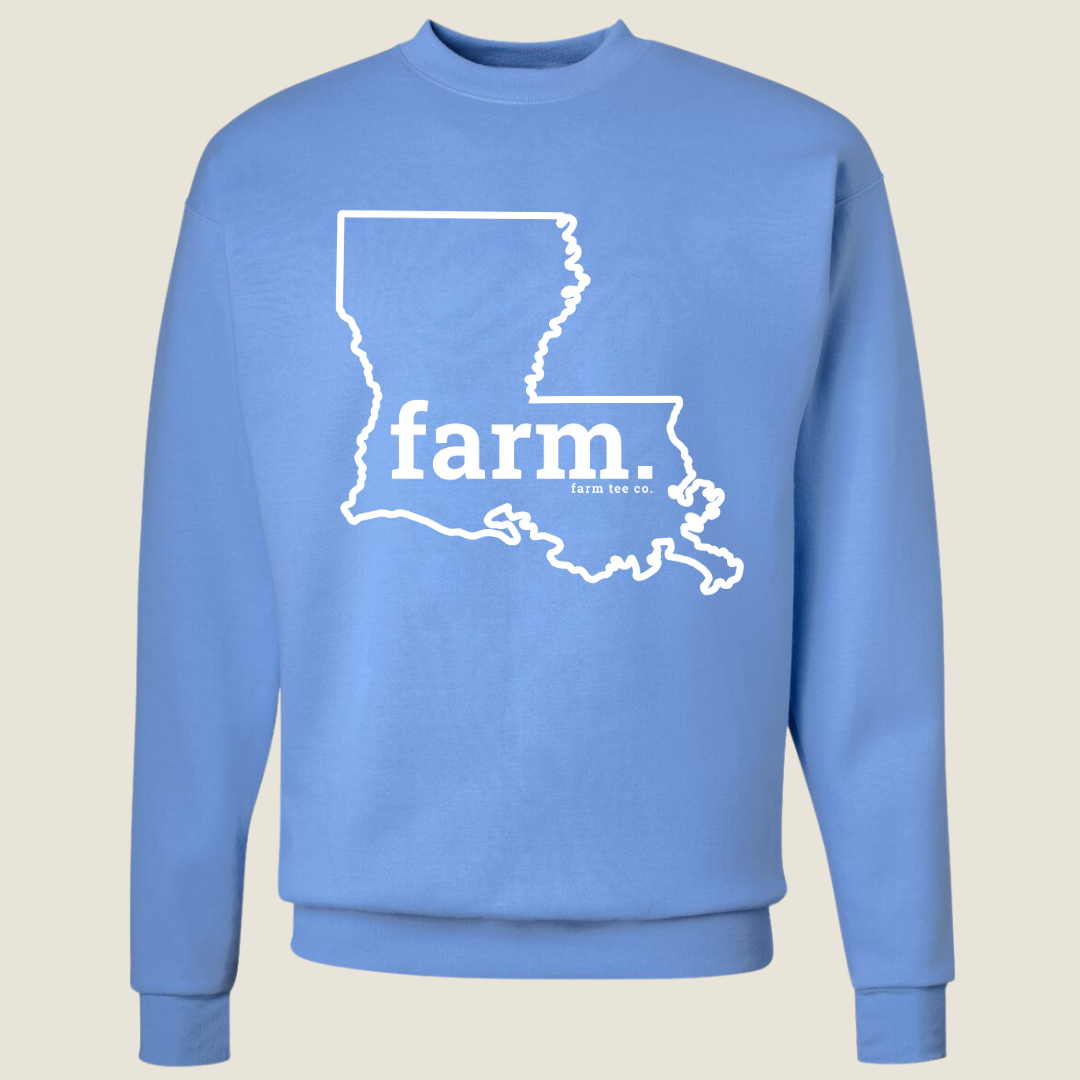 Louisiana FARM Puff Sweatshirt