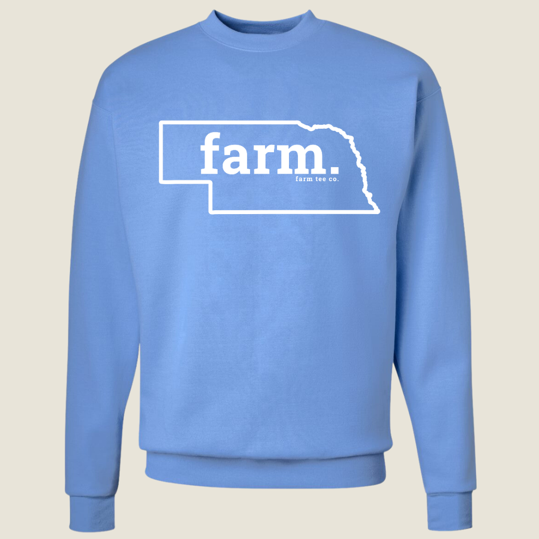 Nebraska FARM Puff Sweatshirt