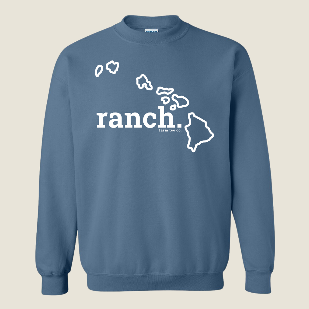 Hawaii RANCH Puff Sweatshirt