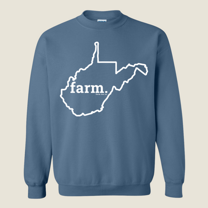 West Virginia FARM Puff Sweatshirt