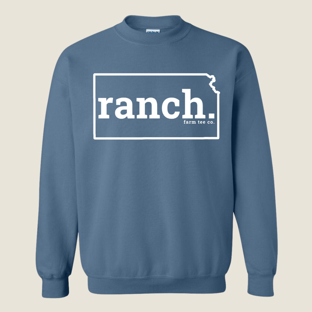 Kansas RANCH Puff Sweatshirt