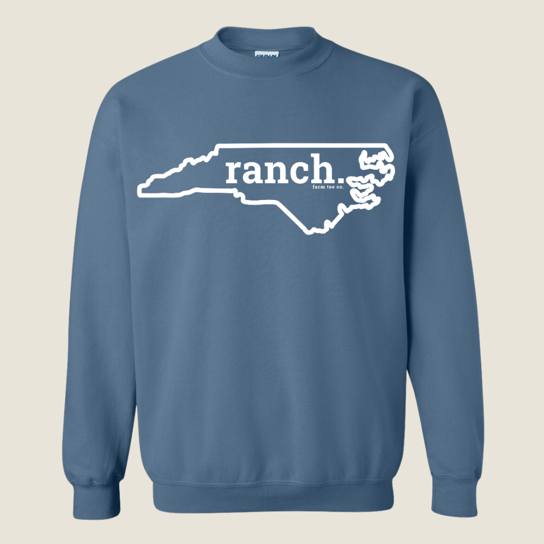 North Carolina RANCH Puff Sweatshirt