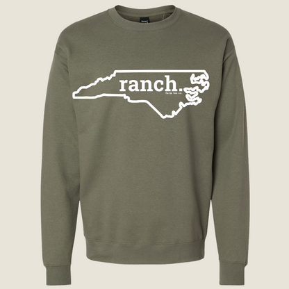 North Carolina RANCH Puff Sweatshirt