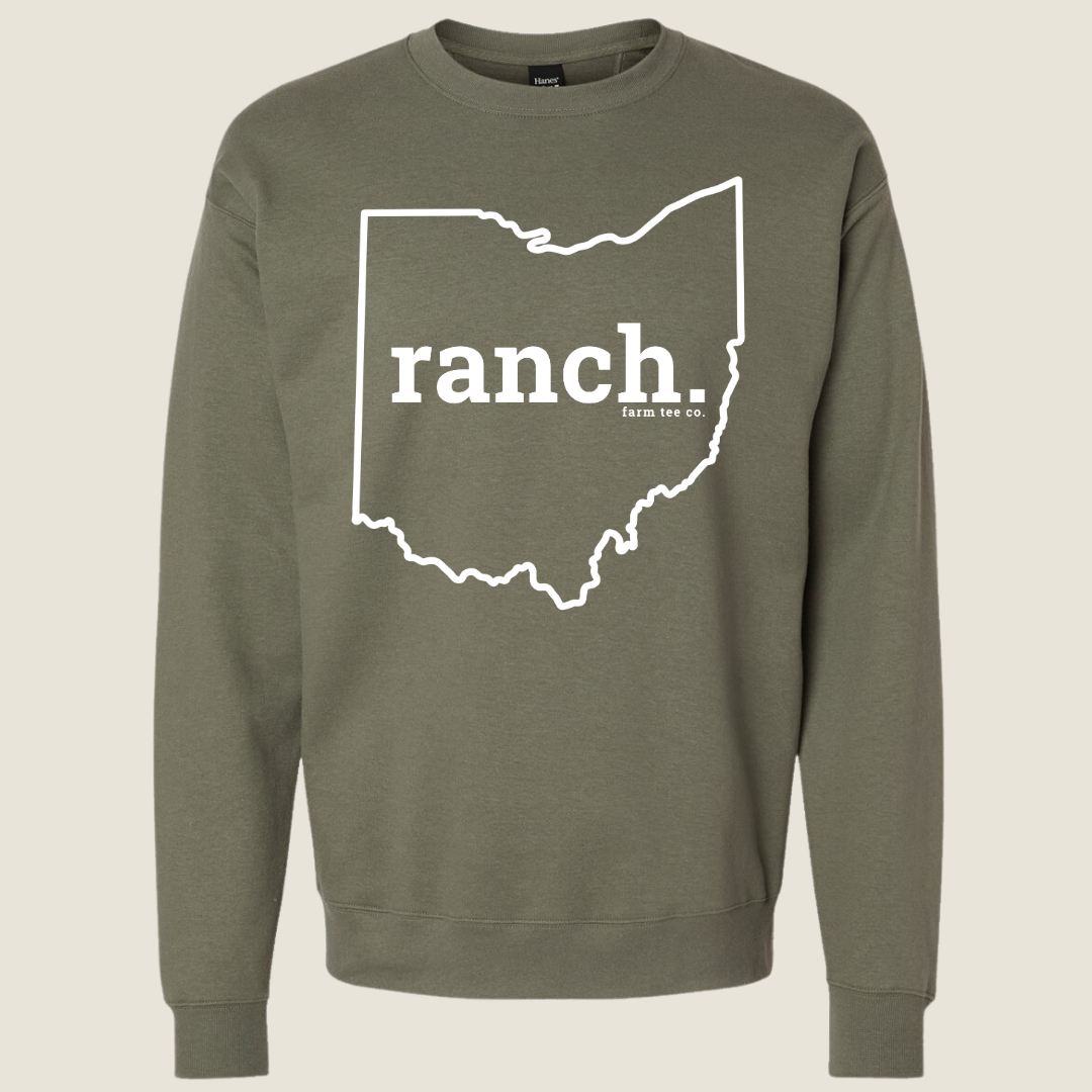 Ohio RANCH Puff Sweatshirt