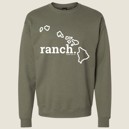 Hawaii RANCH Puff Sweatshirt