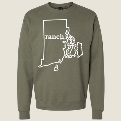 Rhode Island RANCH Puff Sweatshirt